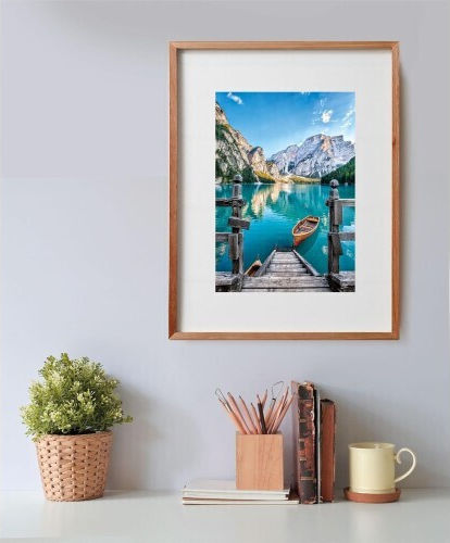 Puzzle 2D Braies Lake 500 Pieces