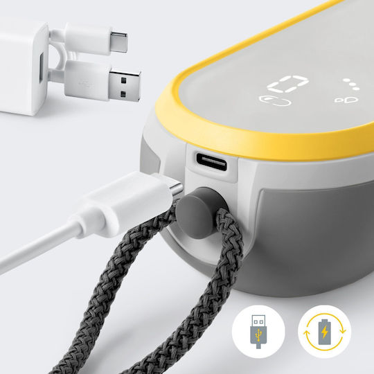 Medela Hands-free Ηλεκτρικό Διπλό Θήλαστρο Διάφανο 150ml