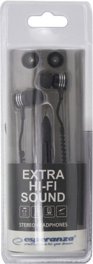 Esperanza EH161 În ureche Handsfree cu Mufă 3.5mm Negru