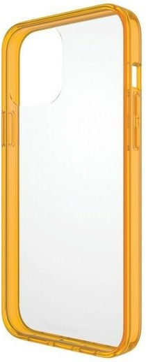 PanzerGlass ClearCase Antibacterial Limited Edition Back Cover Σιλικόνης Tangerine (iPhone 13 Pro Max)