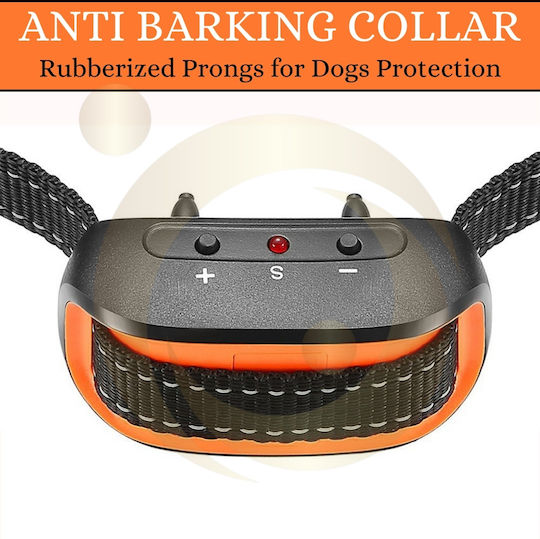 Dog Training Shock Collar Anti Barking Orange