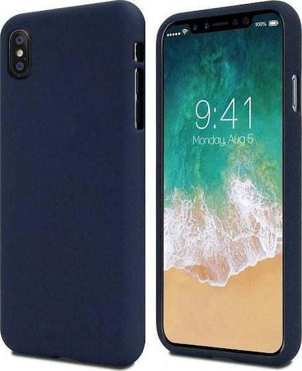 Mercury Soft Feeling Задна корица Силикон Син (Huawei P40 Lite E)