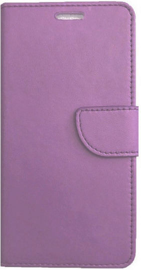 MyMobi Flip Cover Book Δερματίνης Μωβ (Redmi 9C)