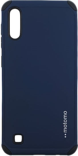 Motomo Tough Armor Back Cover Silicone Durable Blue (Galaxy M10)