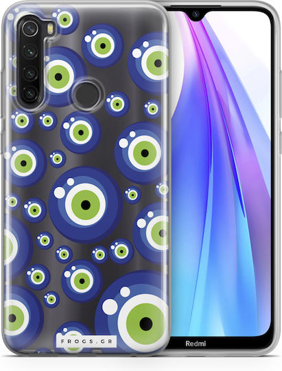 Caselab Evil Eye Back Cover Σιλικόνης Διάφανο (Redmi Note 8T)