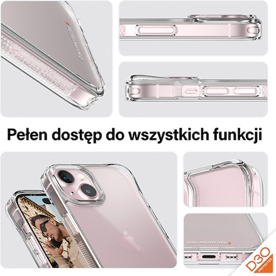 PanzerGlass Bundle Back Cover Plastic Transparent (iPhone 15) B1172+2809
