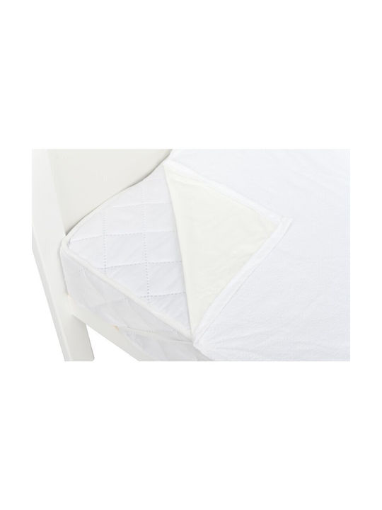 Qmini Cearșaf pentru bebeluși Pentru Patut Bumbac Mangekyu Alb 90x40buc
