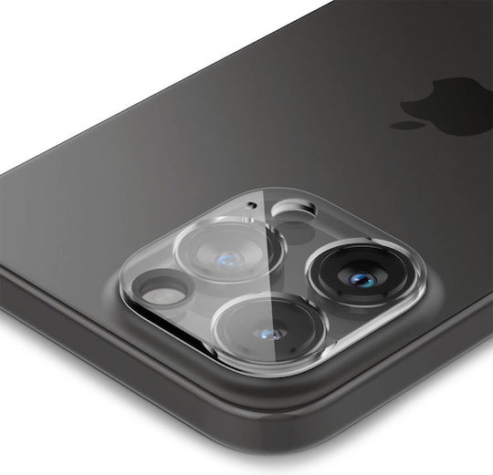 Spigen Cover Optik.tr Camera Protection Tempered Glass Transparent for the iPhone 14 Pro / 14 Pro Max / 15 Pro / 15 Pro Max