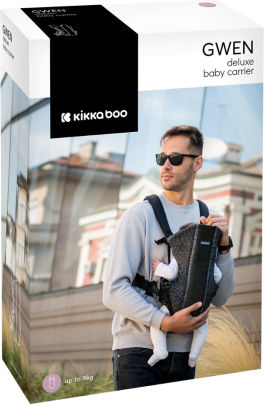 Kikka Boo Classic Carrier Gwen Black with Maximum Weight 9kg