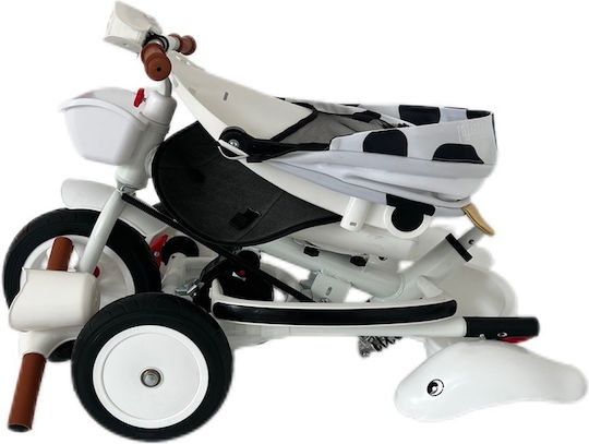 Playful Foldable & Convertible Kids Tricycle for 1.5+ Years White