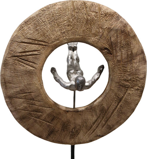 Inart Διακοσμητικό Φρούτο Manny από Ξύλο 31x18x50cm Inart Διακοσμητικό Φρούτο Manny από Ξύλο 31x18x50cm
