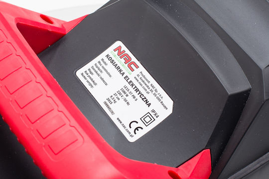 NAC Μηχανή Γκαζόν Ηλεκτρική 1500W