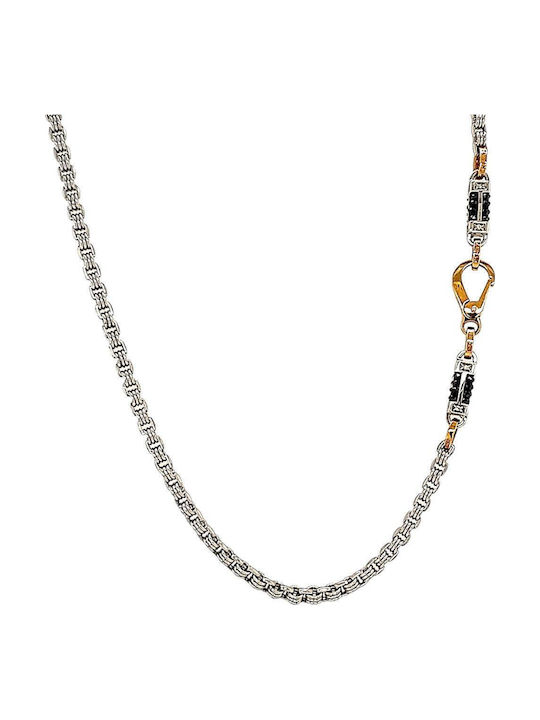 Zancan Halskette aus Weißgold 18k mit Diamant