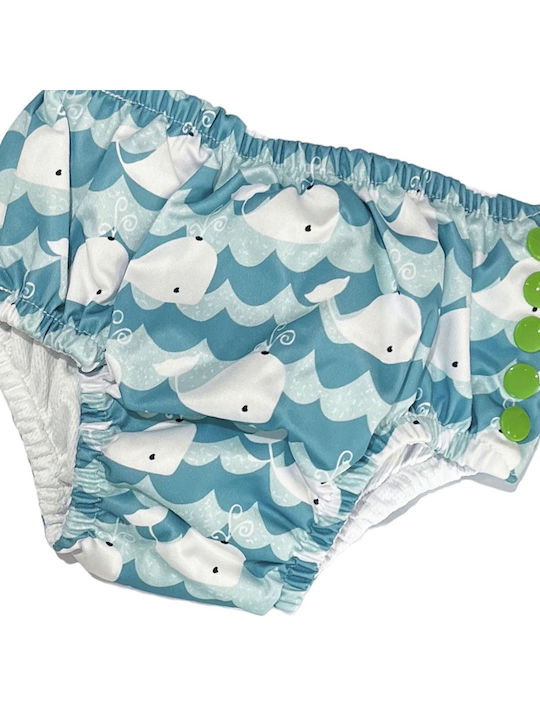 Tortue Kids Swimwear UV Diaper Aqua