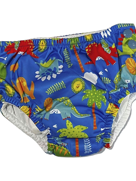 Tortue Kinder Badeanzug Schwimmwindel Blue