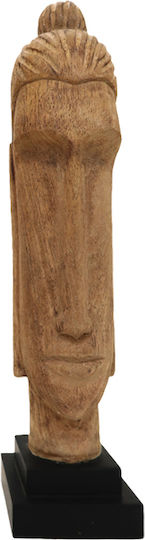 Inart Διακοσμητική Προτομή από Ξύλο Dran 12x12x52cm Inart Διακοσμητική Προτομή από Ξύλο Dran 12x12x52cm