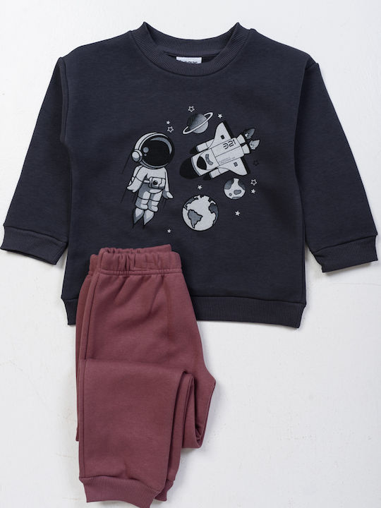 Trax Kids Sweatpants Set Charcoal