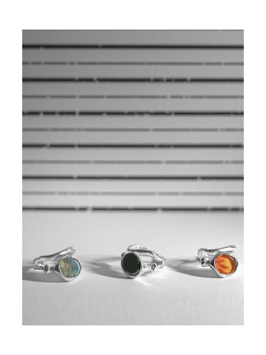 Nasilia Jewelry Damentagring aus Silber Vergoldet