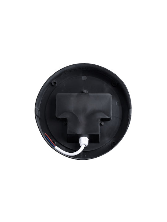 GloboStar Nexus Επιτοίχια Εξωτερική Πλαφονιέρα LED IP65 10W με Φυσικό Λευκό Φως 17x17x9εκ.