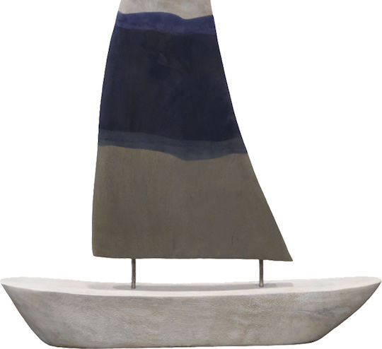 Inart Декоративна лодка Металик 40.5x5x57.5см 1бр
