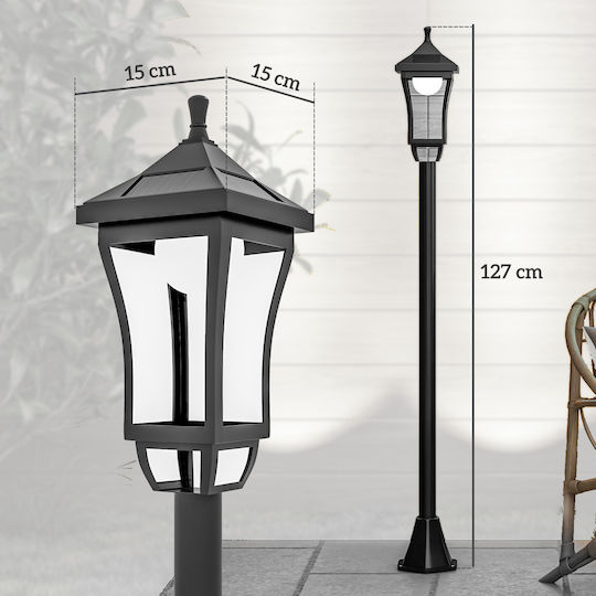 Outsunny Street Solar Light 15cmx15cmx127cmcm
