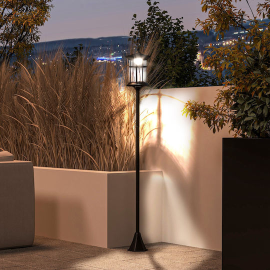 Outsunny Street Solar Light with Photocell IP44