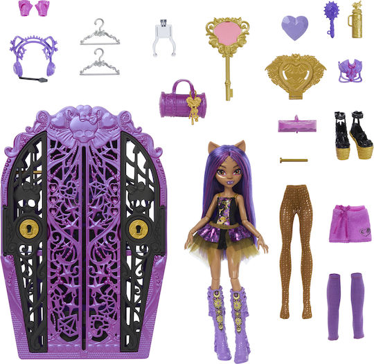 Mattel Skulltimate Secrets Monster Mysteries Clawdeen Wolf Puppe für 4++ Jahre