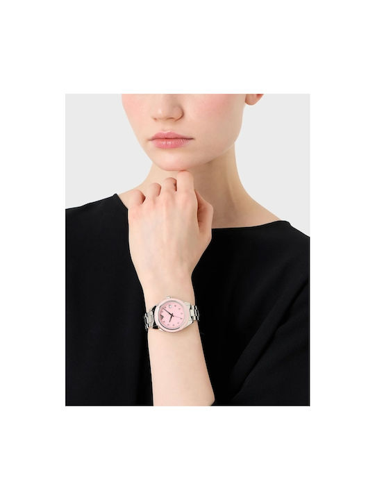 Emporio Armani Women's Watch with Silver Metal Bracelet