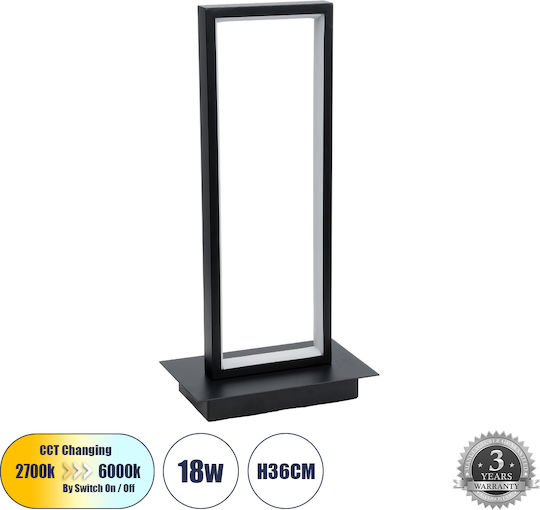 GloboStar Decorative Lamp Black GloboStar Decorative Lamp Black