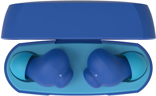 Belkin SoundForm Nano 2 In-ear Bluetooth Handsfree Ακουστικά με Αντοχή στον Ιδρώτα και Θήκη Φόρτισης Μπλε