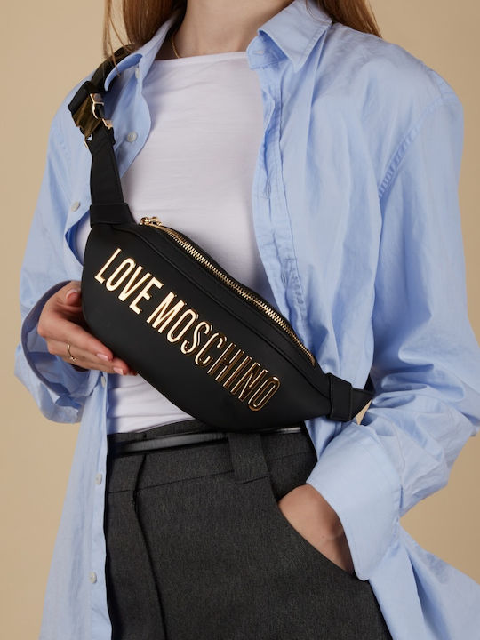 Moschino Bum Bag Taille Schwarz