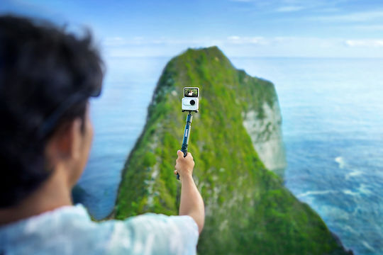 GO 3S 64GB Екшън Камера 4K Ultra HD 360° Подводна Стандартна с Екран 2" и Wi-Fi Арктическо Бяло