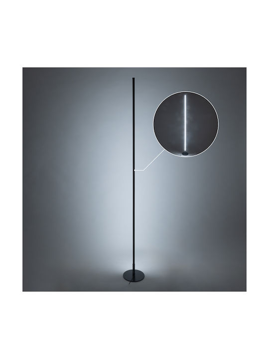 GloboStar Daluma LED Floor Lamp H160xW18cm. with Adjustable White Light 2640lm Black