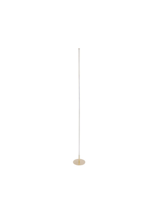 GloboStar Daluma LED Φωτιστικό Δαπέδου Υ160xΜ18εκ. με Ρυθμιζόμενο Λευκό Φως 2640lm Χρυσό