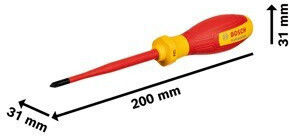Bosch Spark Detecting Electrician VDE 10V Precision Screwdriver