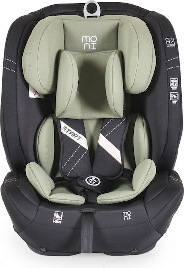 Moni Start Καθισματάκι Αυτοκινήτου i-Size Green 9-36 kg