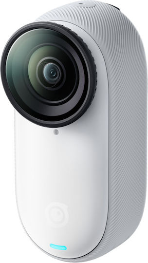 GO 3S 64GB Екшън Камера 4K Ultra HD 360° Подводна Стандартна с Екран 2" и Wi-Fi Арктическо Бяло