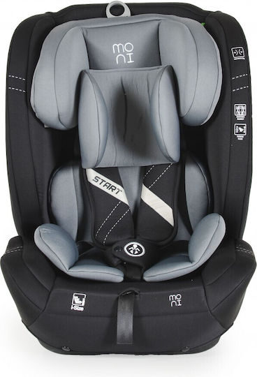 Moni Start Baby Car Seat i-Size Grey 9-36 kg