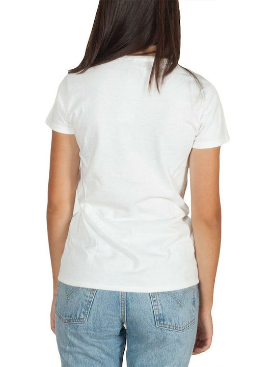 Daisy Street Damen T-shirt Blumen White