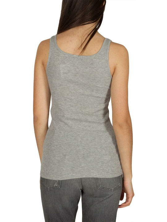 Ltb Women's Blouse Cotton Sleeveless grey