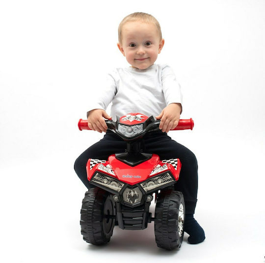 BabyMix Quad Mașină Ride On Pentru 12+ Luni Roșie
