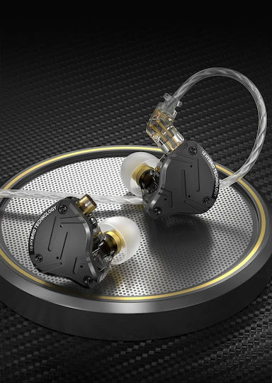 KZ Ακουστικά Ψείρες In Ear Zs10 Pro Γκρι