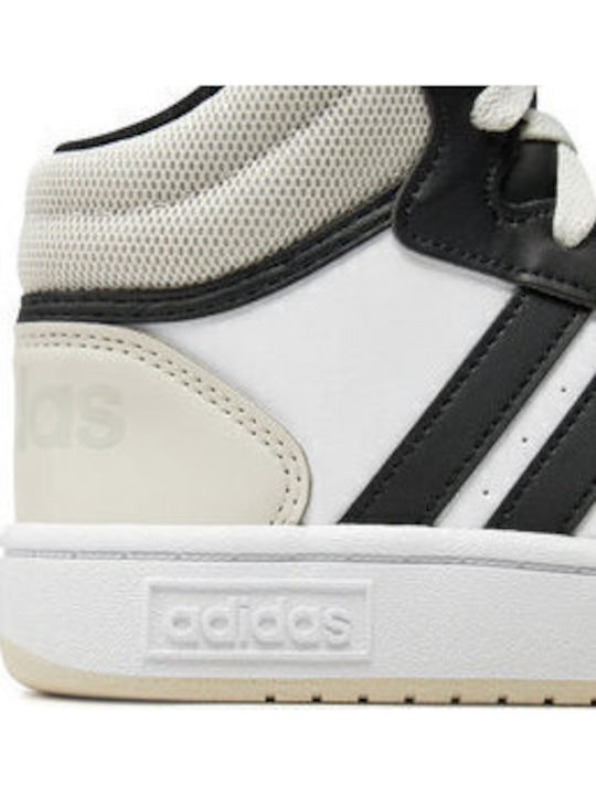 Hoops Kinder Sneakers Hoch Schwarz