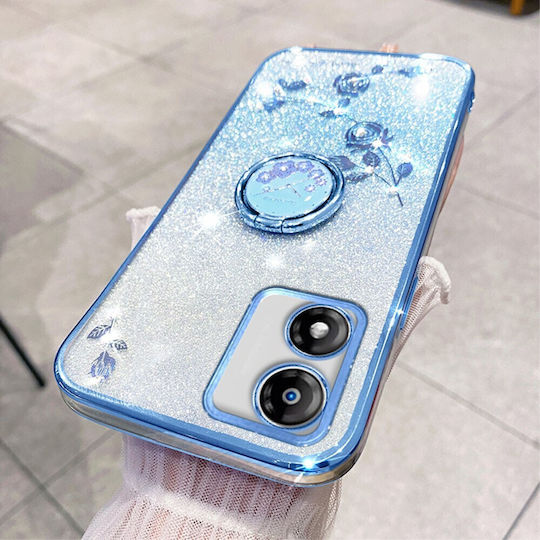 Gradient Glitter Back Cover Σιλικόνης Μπλε (Moto E13)
