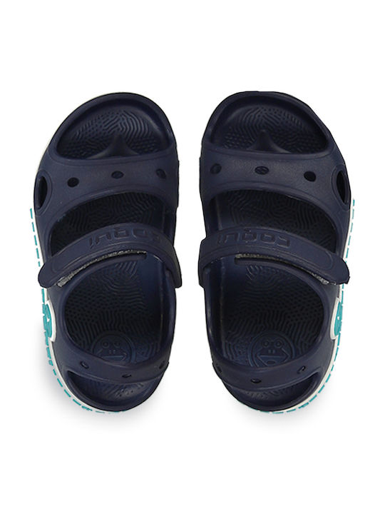 Coqui Children's Beach Shoes Blue