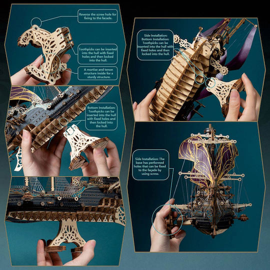 Puzzle 3D 518pcs