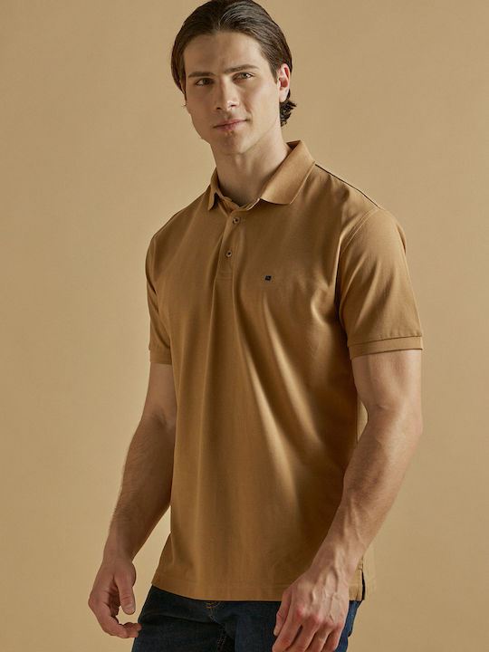 Guy Laroche Men's Blouse Polo Brown