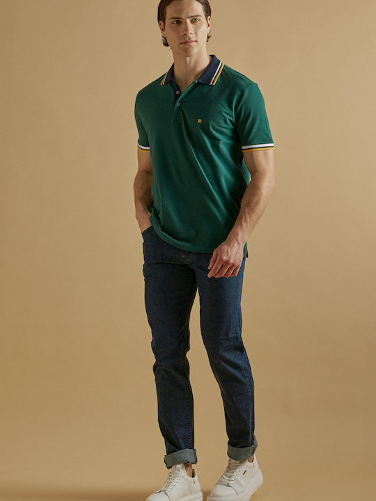 Polo Blouse Green