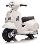 Παιδική Vespa Scooter Ηλεκτροκίνητη Λευκή
