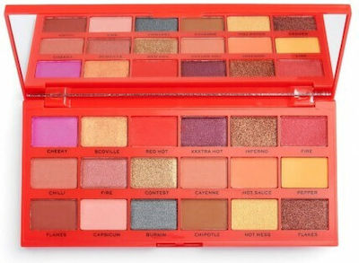 Revolution Beauty I Heart Revolution Eye Shadow Palette in Solid Form Chilli 22gr